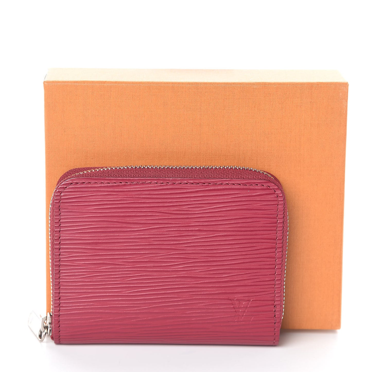 Epi Zippy Coin Purse Fuchsia