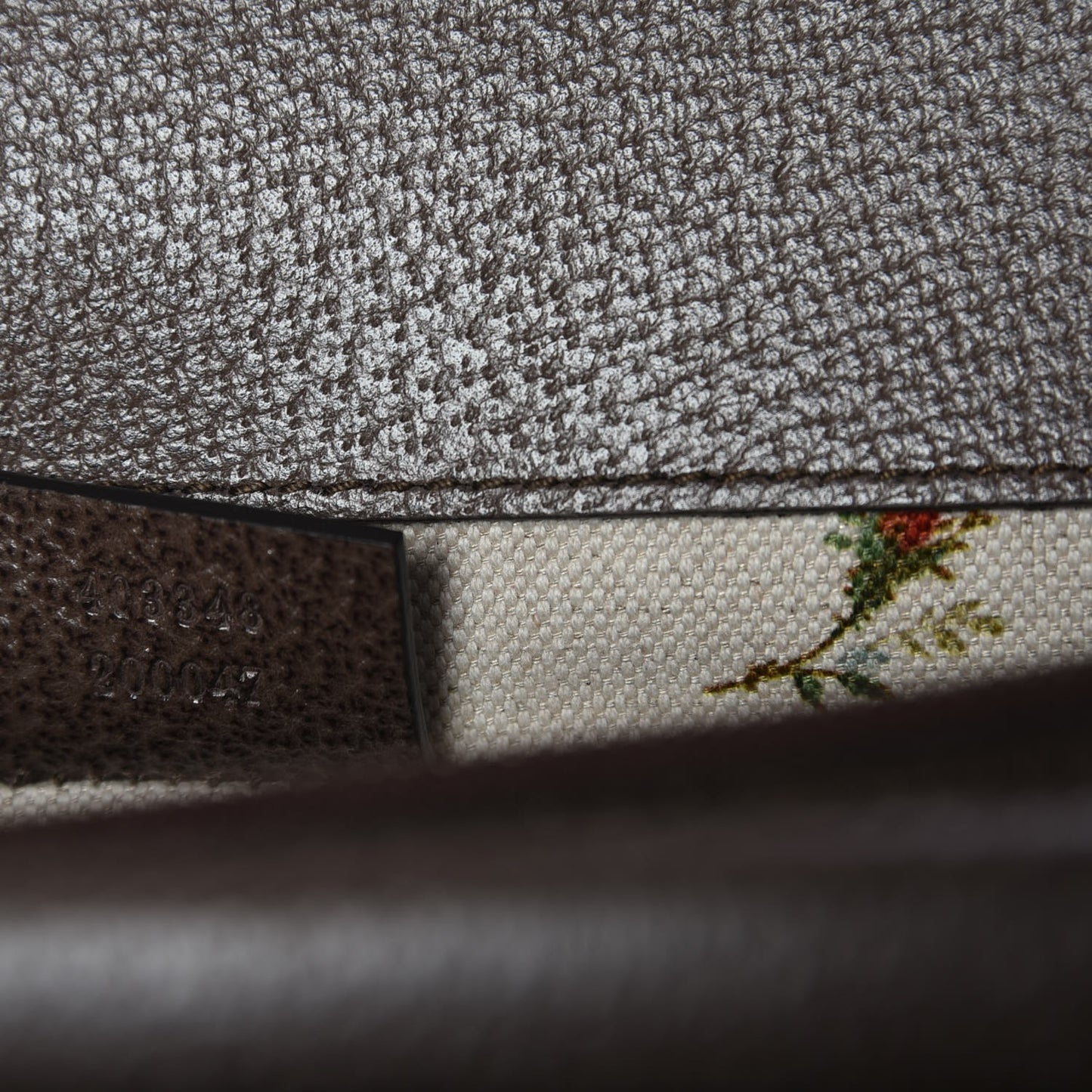 Textured Calfskin Web Medium Dionysus Shoulder Bag New Acero
