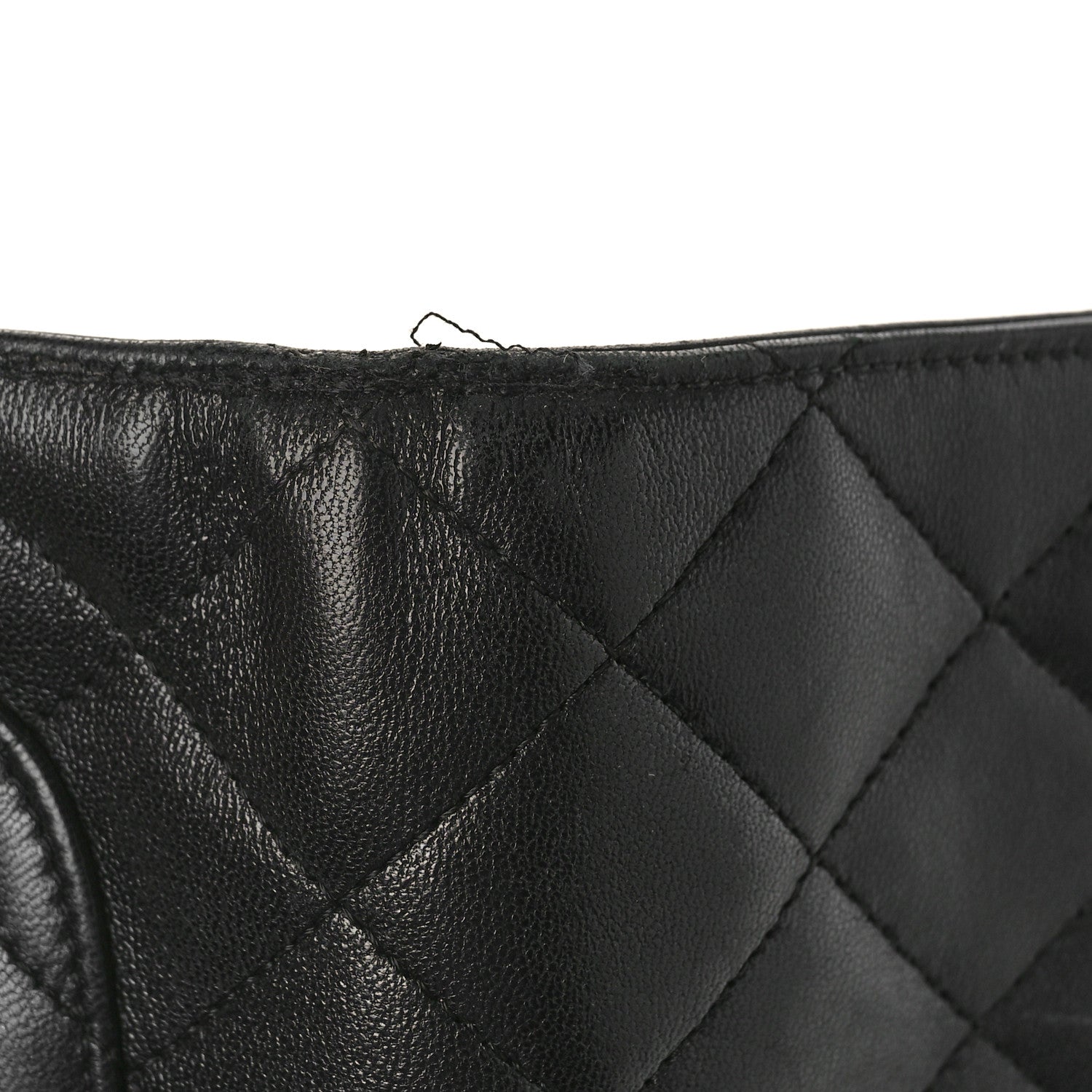 Chanel Lambskin Quilted Large Flap Wallet Black 12 of 13