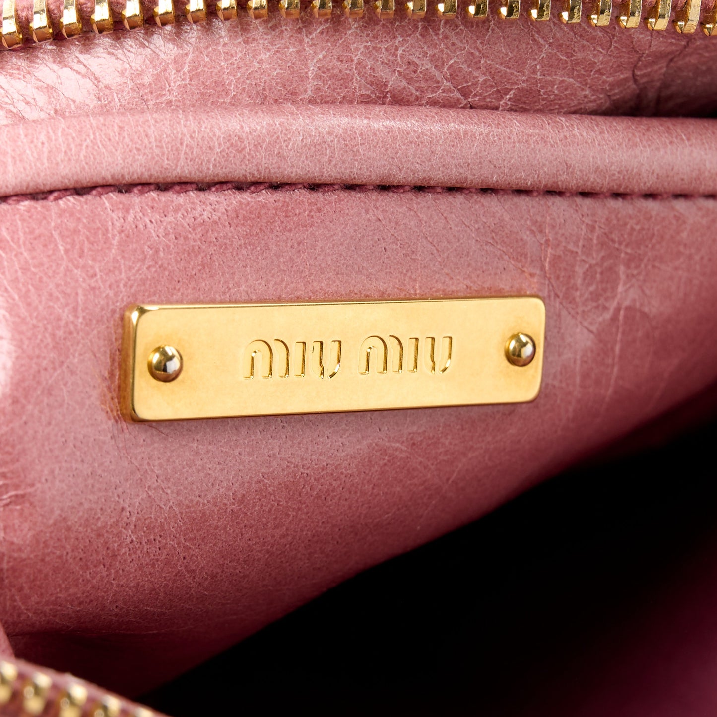 Vitello Shine Zip Tote Loto