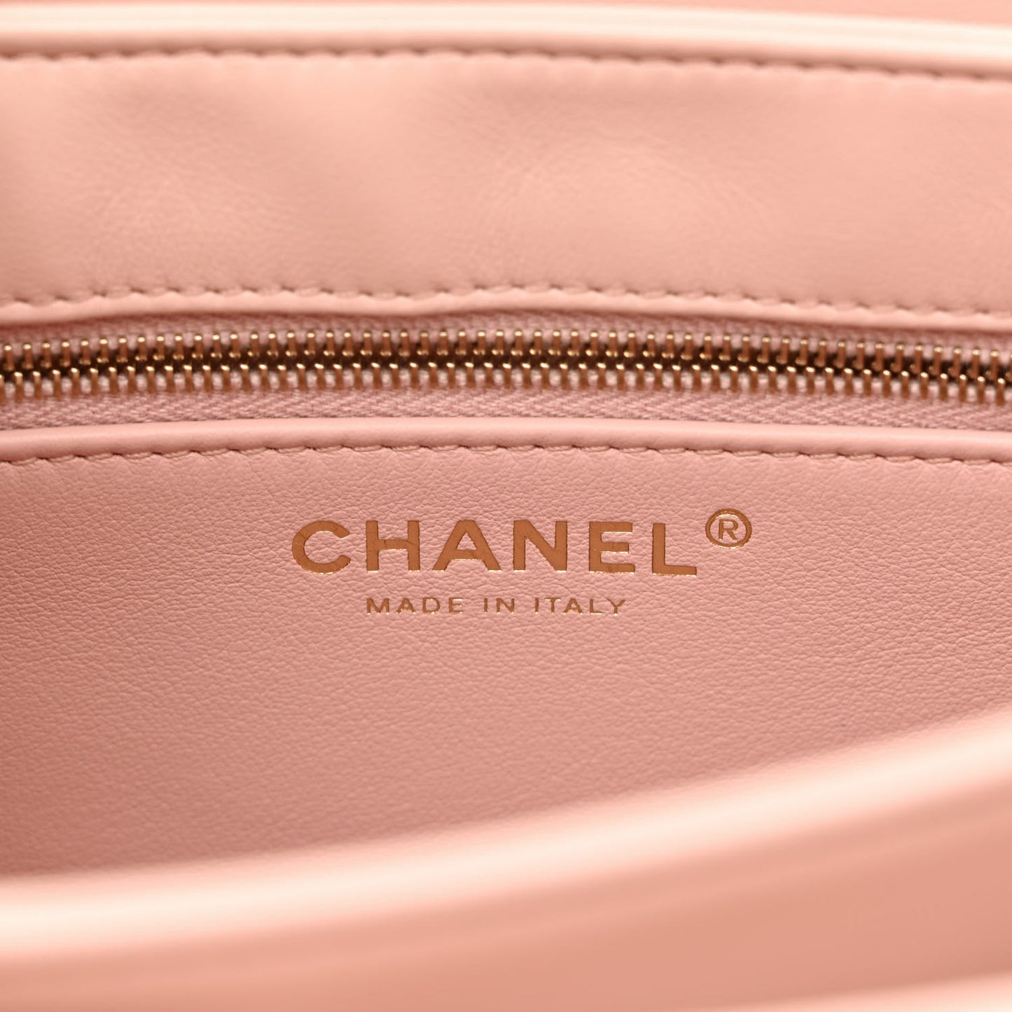 Lambskin Quilted Small Trendy Chain CC Flap Dual Handle Bag Light Pink