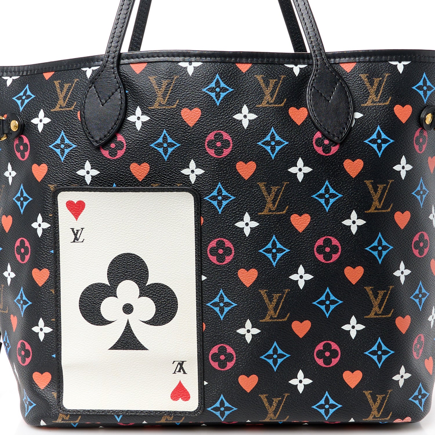 Louis Vuitton Game On Neverfull MM Black 11 of 14