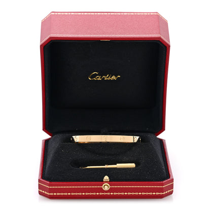 Cartier 18K Yellow Gold LOVE Bracelet 18 8 of 8