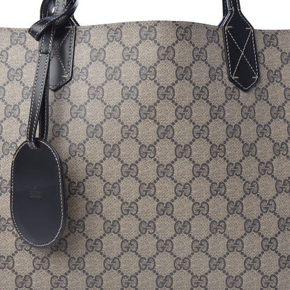 Gucci Calfskin GG Supreme Monogram Medium Reversible Tote Black 16 of 16