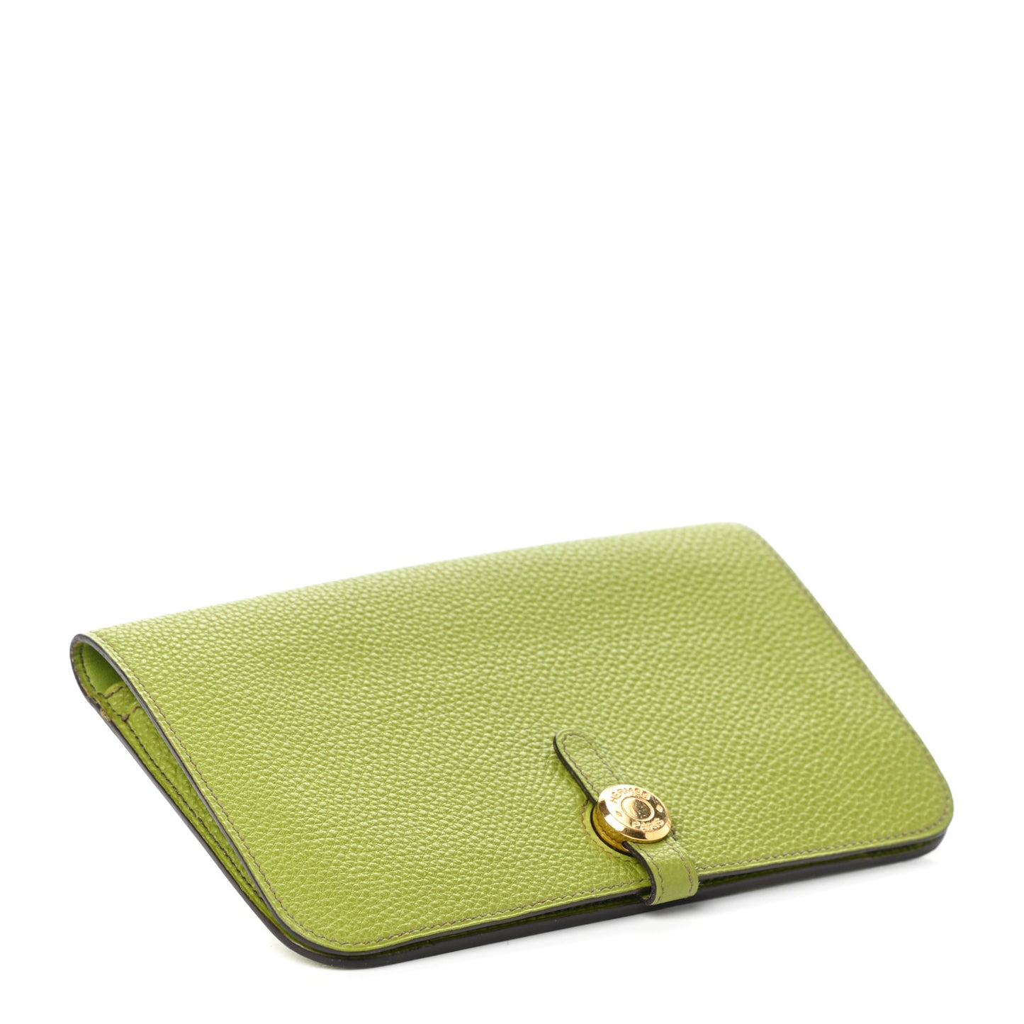 Togo Dogon Duo Wallet Vert Anis