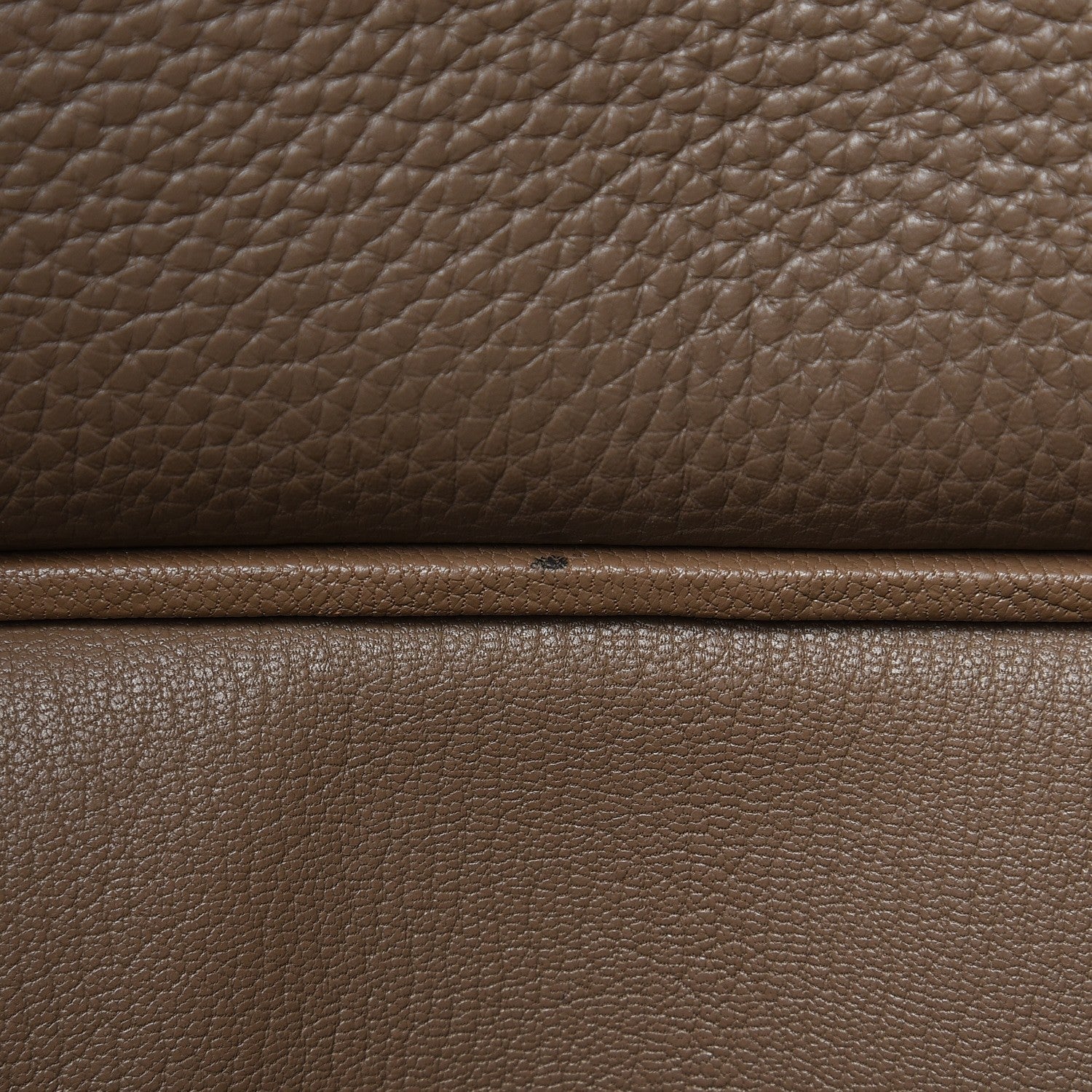 Hermes Taurillon Clemence Jypsiere 34 Etoupe 9 of 9