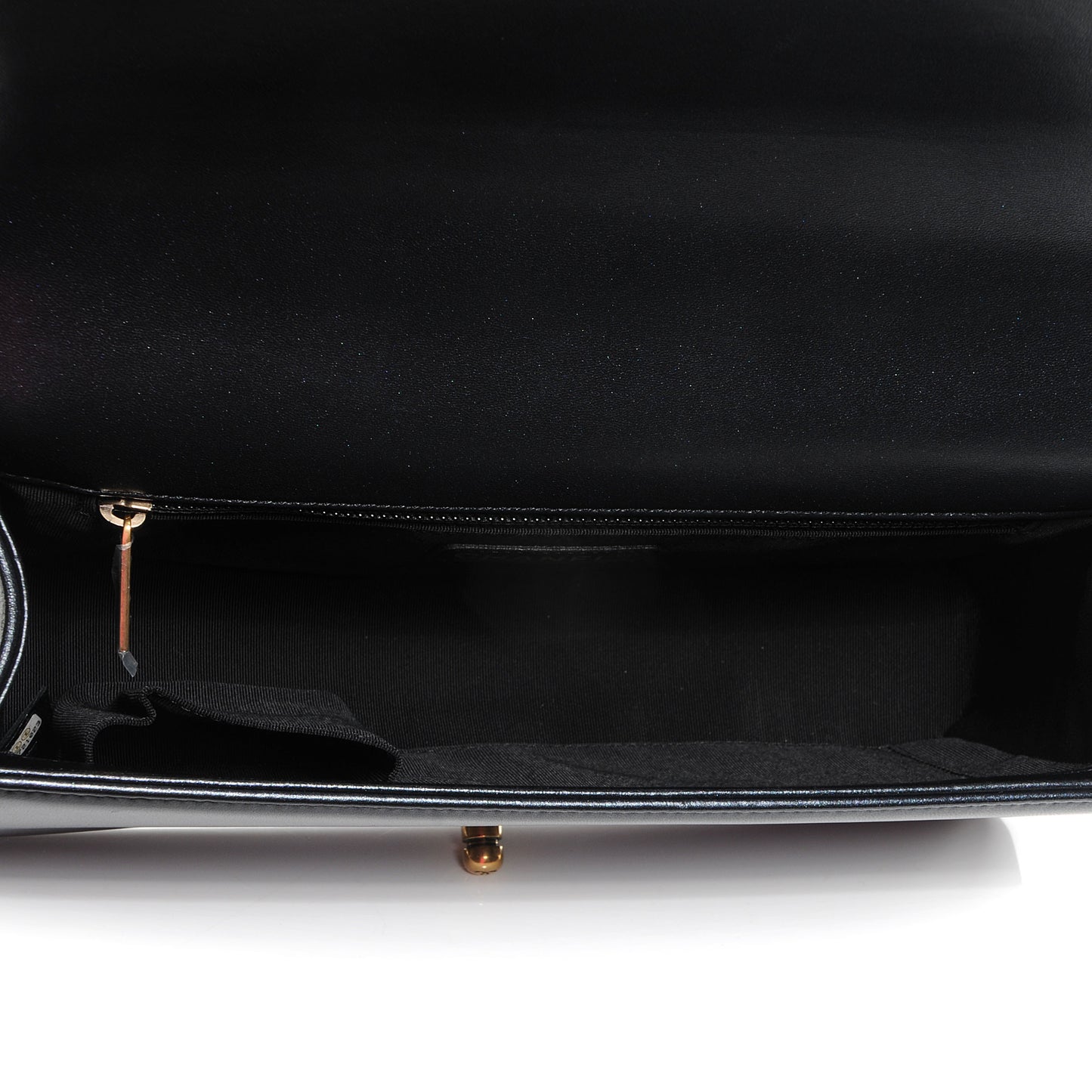 Lambskin New Medium Boy Flap Bag Black