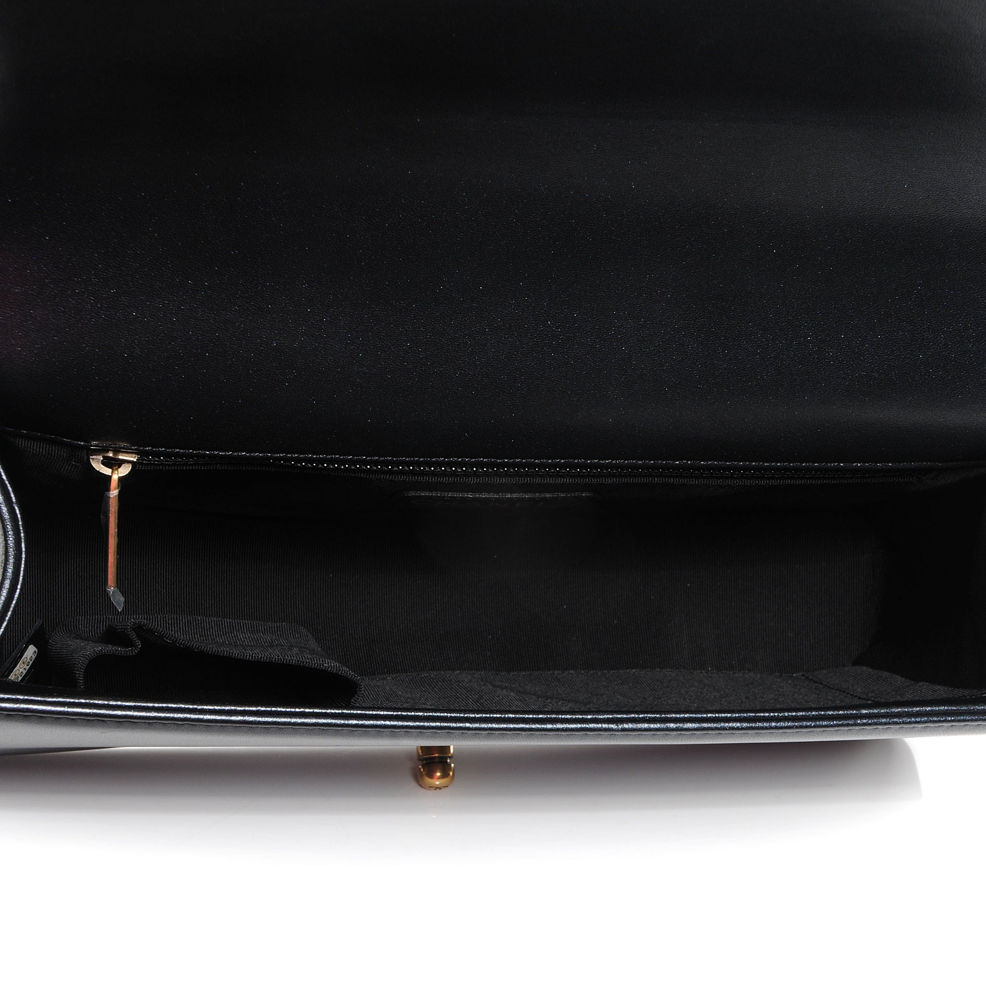 Chanel Lambskin New Medium Boy Flap Bag Black 6 of 8