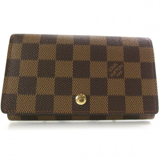 Damier Ebene Porte-Monnaie Tresor Wallet