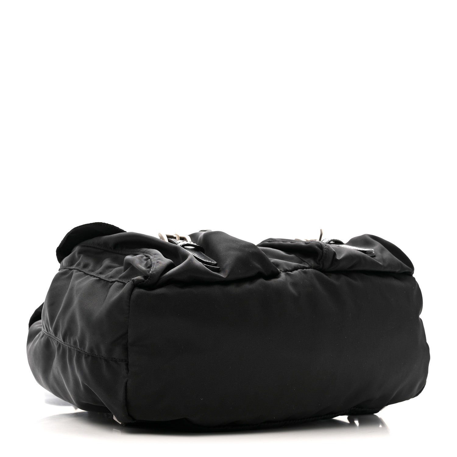 Prada Nylon Vela Medium Backpack Black 4 of 14