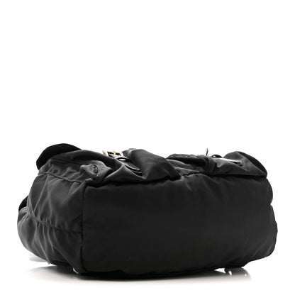 Prada Nylon Vela Medium Backpack Black 4 of 14