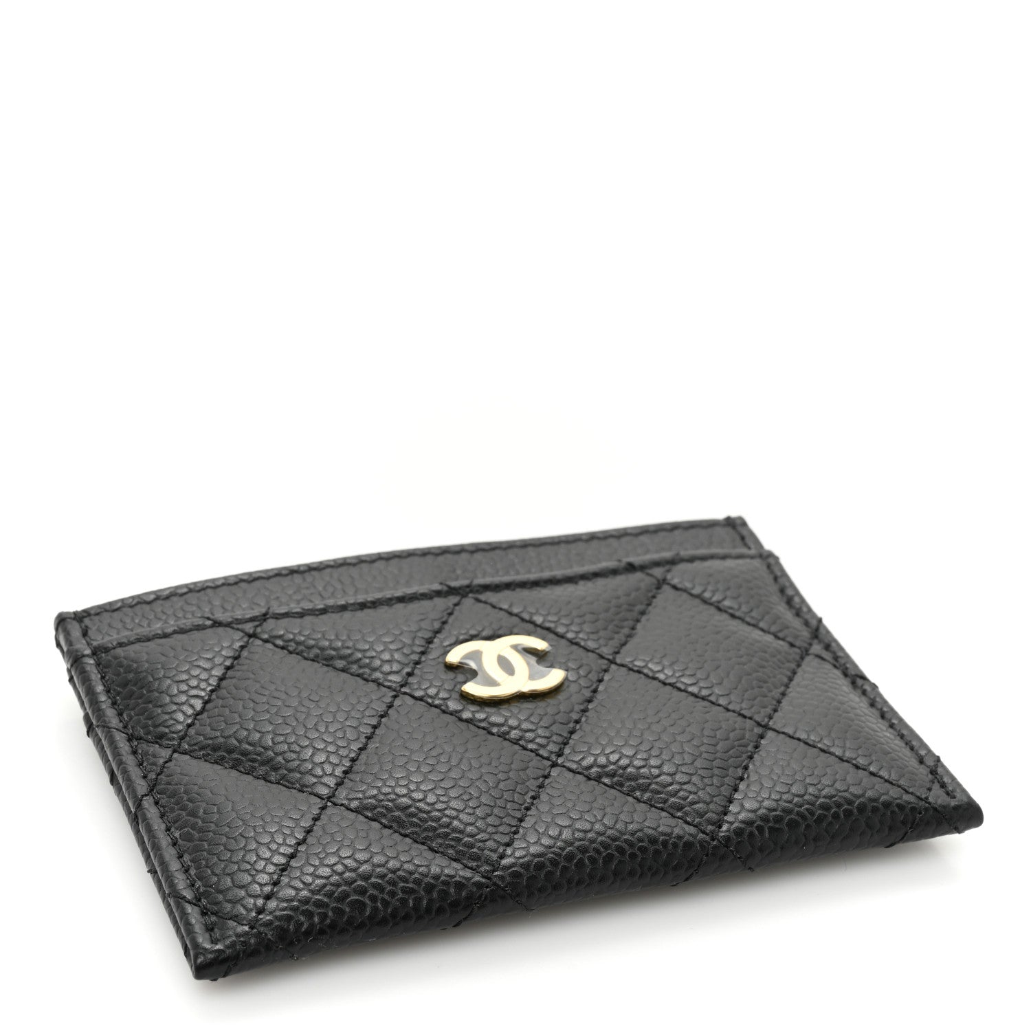 Chanel Caviar Quilted Card Holder Black 4 of 11