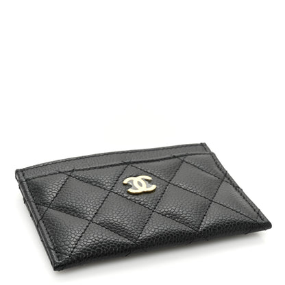 Chanel Caviar Quilted Card Holder Black 4 of 11