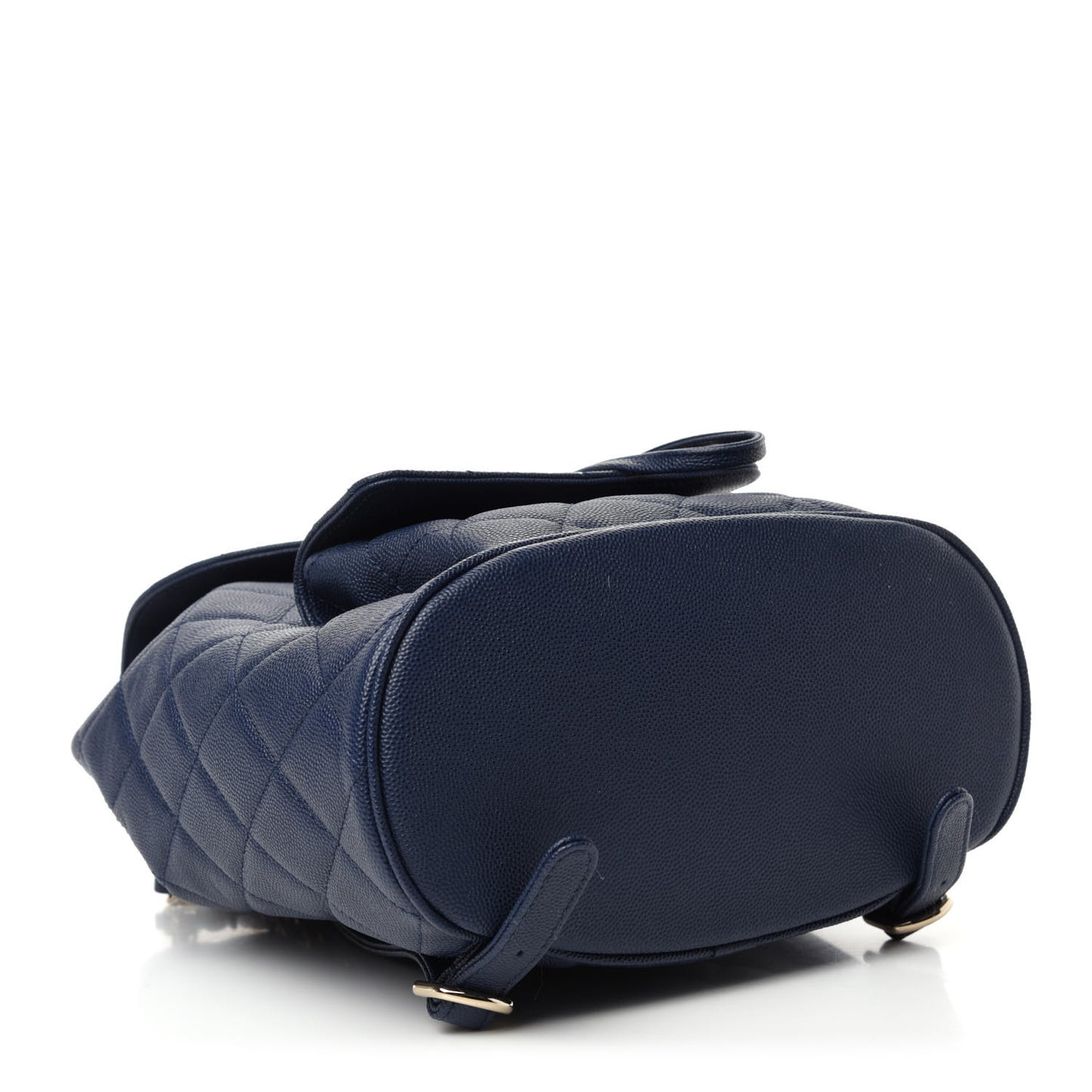 Caviar Quilted Backpack Bag Navy