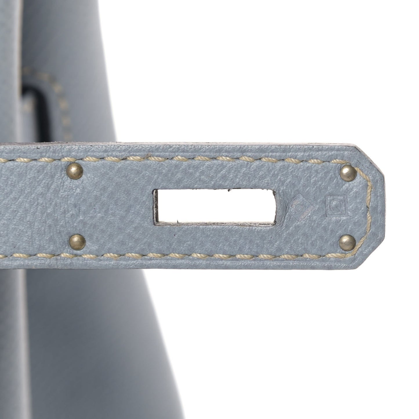Epsom Birkin 35 Bleu Lin