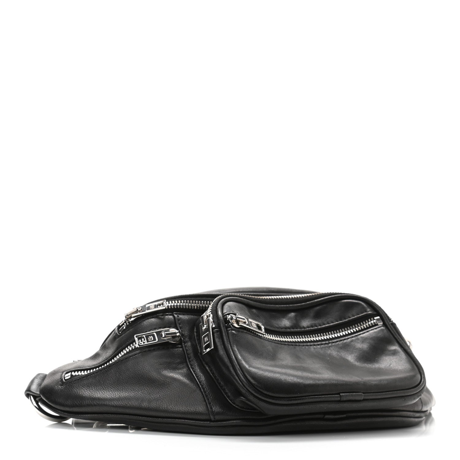 Alexander Wang Lambskin Attica Belt Bag Black 4 of 10