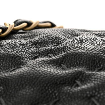 Chanel Caviar Wild Stitch Tote Black 14 of 14