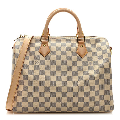 Louis Vuitton Damier Azur Speedy Bandouliere 30 1 of 8