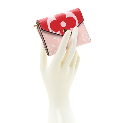 Louis Vuitton Monogram Giant Zoe Wallet Rouge Rose 2 of 12