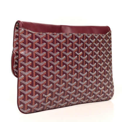 Goyard Goyardine Sainte Marie GM Soft Clutch Bordeaux 3 of 6