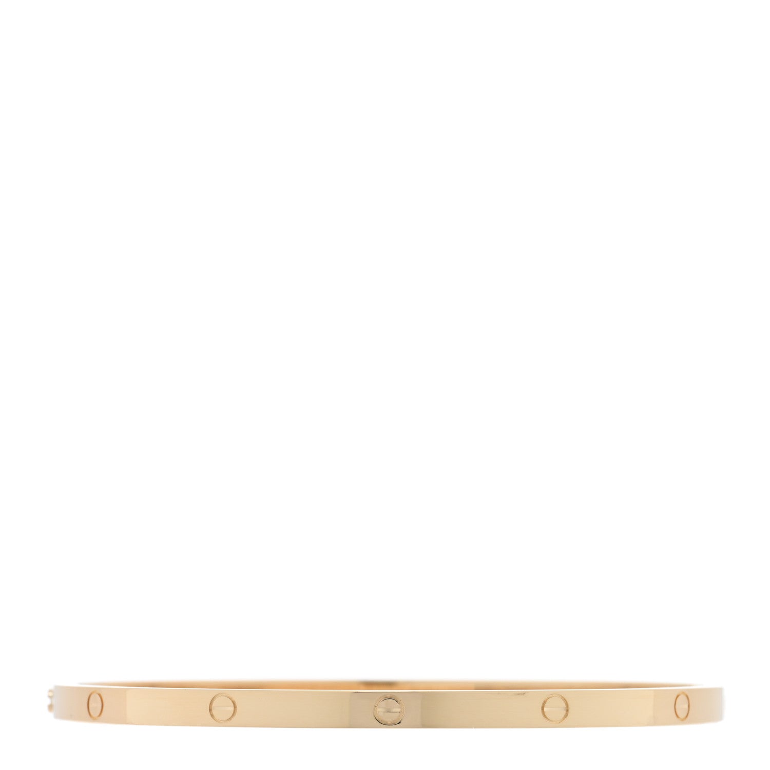 Cartier 18K Yellow Gold Small LOVE Bracelet 19 2 of 6