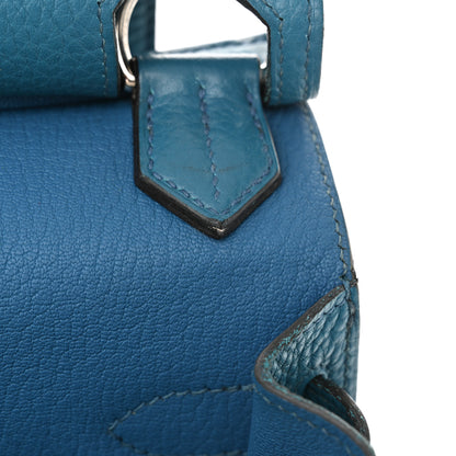Hermes Taurillon Clemence Jypsiere 31 Bleu Izmir 14 of 21