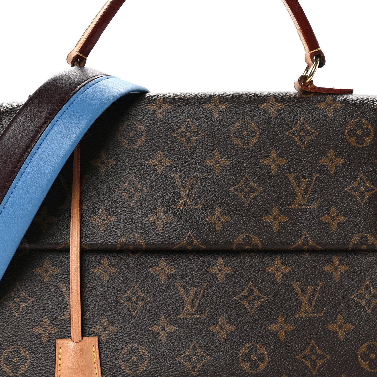 Louis Vuitton Monogram Cluny MM Blue Glacial 8 of 14