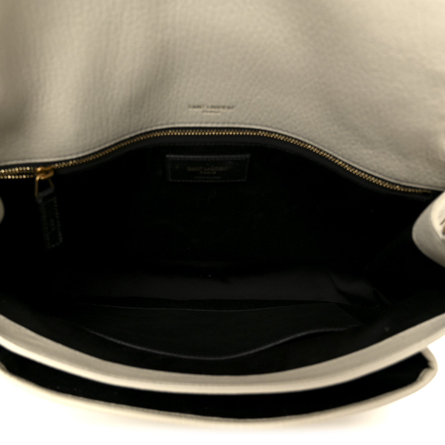 Saint Laurent Grained Lambskin Monogram Large Niki Chain Satchel Crema Soft 5 of 11