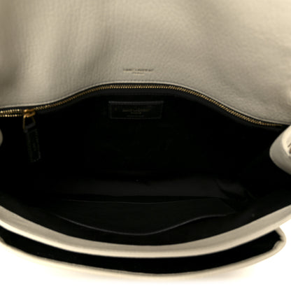 Saint Laurent Grained Lambskin Monogram Large Niki Chain Satchel Crema Soft 5 of 11