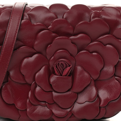 Valentino Garavani Nappa Atelier 03 Rose Edition Small Flap Crossbody Bag Cerise 7 of 10