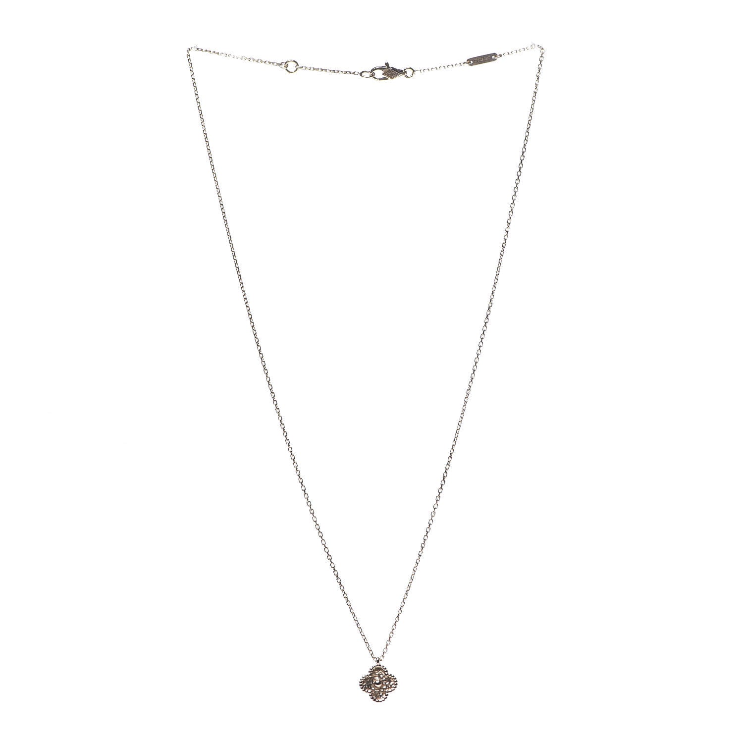 Van Cleef & Arpels 18K Rose Gold Sweet Alhambra Pendant Necklace 2 of 8