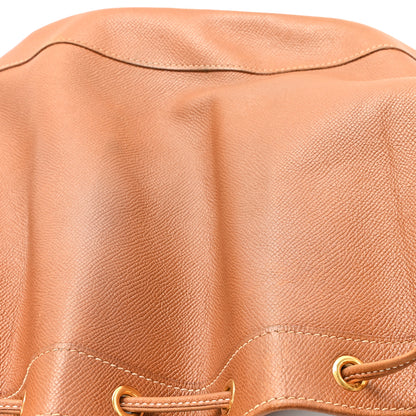 Hermes Courchevel Market Drawstring Bag 28 Gold 10 of 12