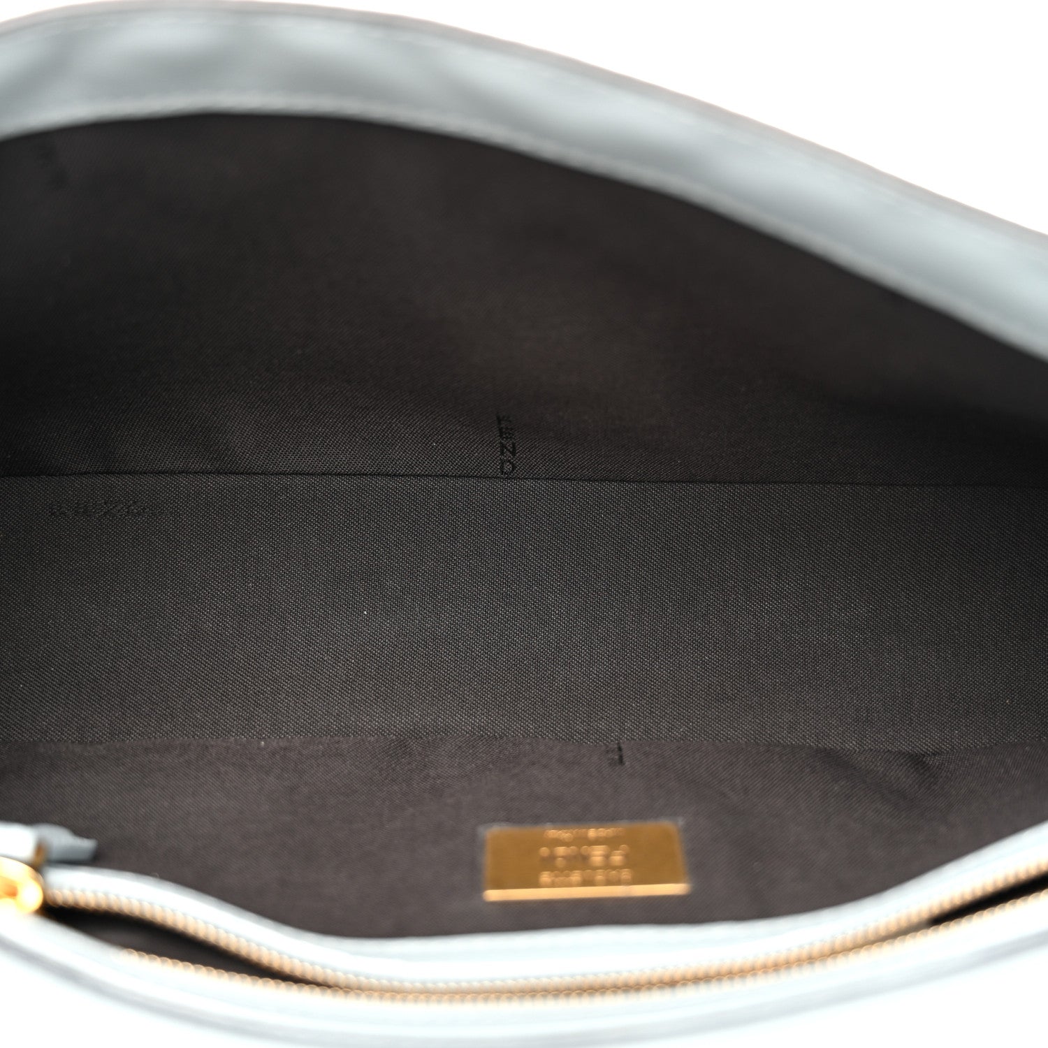 Fendi Nappa FF 1974 Embossed Baguette Anice 5 of 12