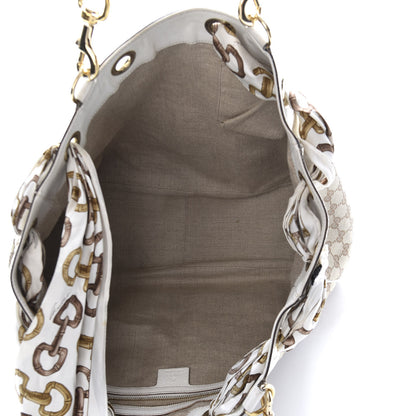 Gucci Monogram Large Positano Tote Off White 5 of 9