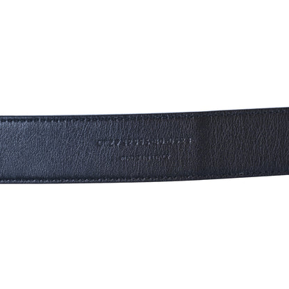 Saint Laurent Lacquered Calfskin La 66 Buckle Belt 90/36 Black 4 of 6