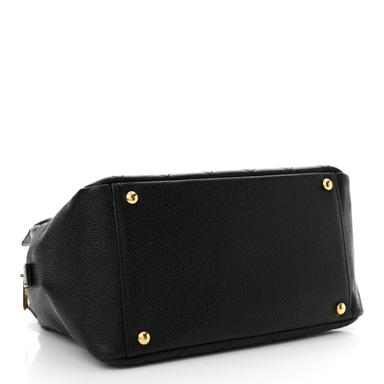 Chanel Caviar Quilted Petit Timeless Tote PTT Black 4 of 10
