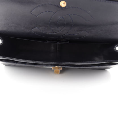 Chanel Aged Calfskin Quilted 2.55 Reissue 226 Flap Navy Blue 5 of 14