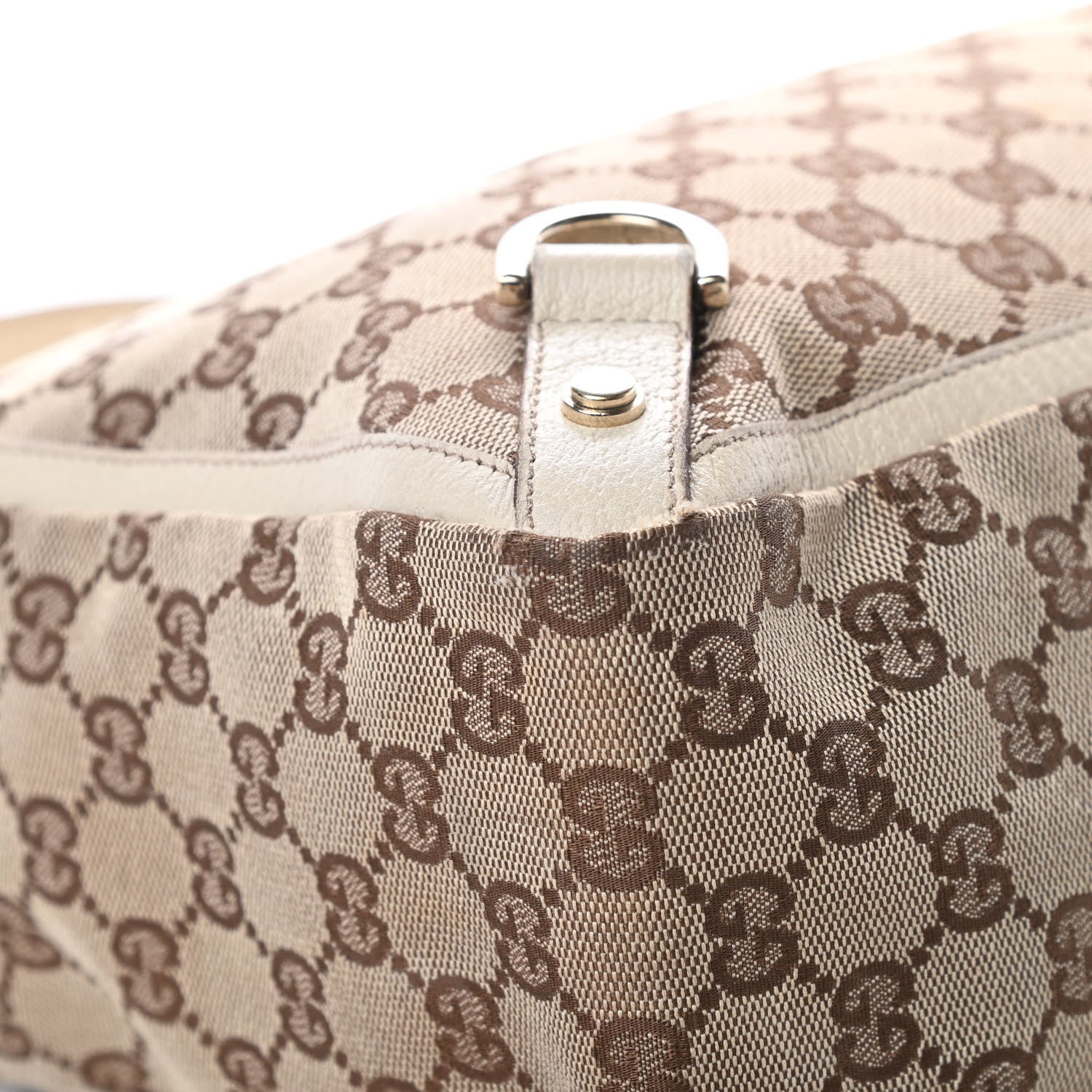 Gucci Monogram Large Abbey Tote Off White 12 of 19