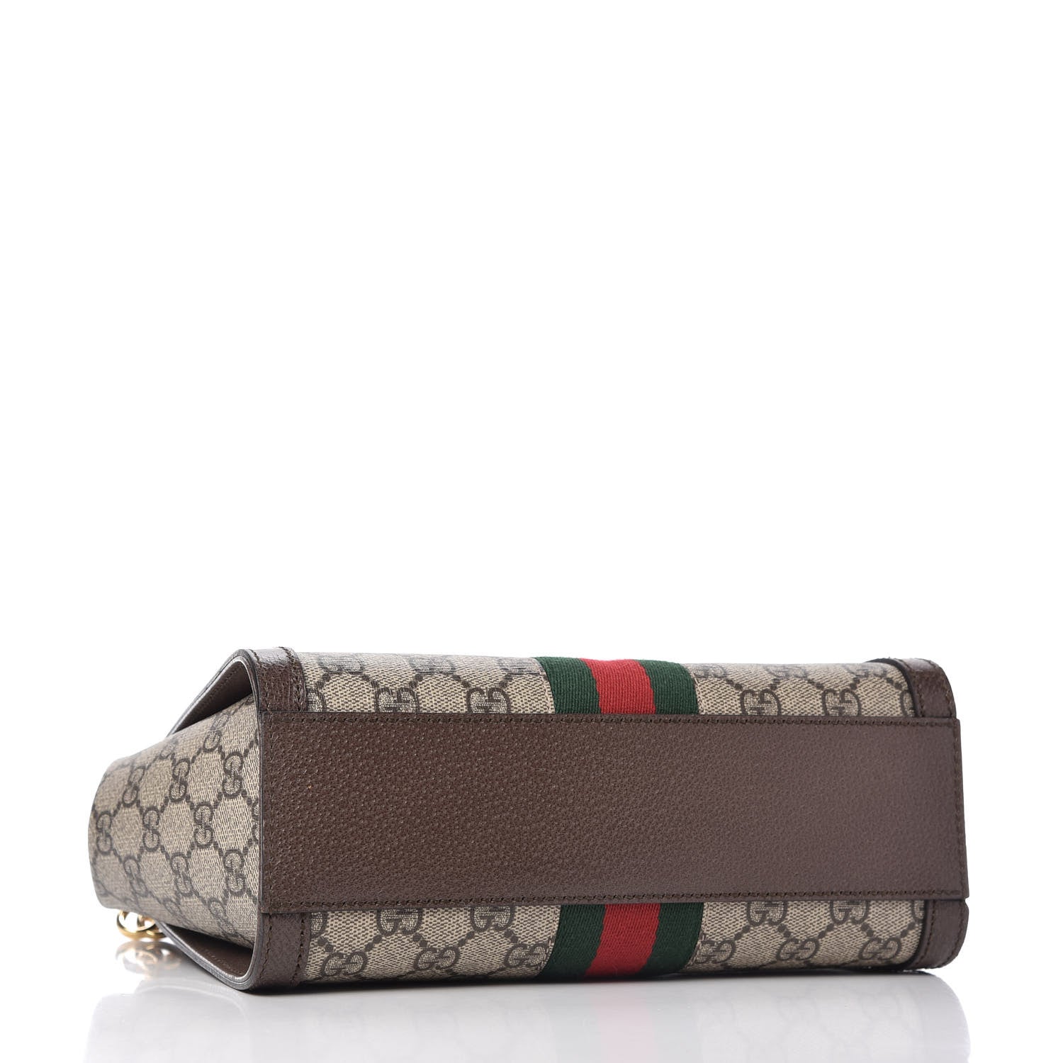Gucci GG Supreme Monogram Small Ophidia Tote Bag Brown 4 of 10