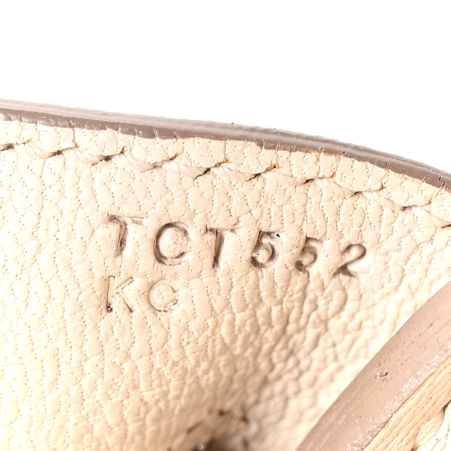Hermes Togo Birkin 30 Craie 6 of 9