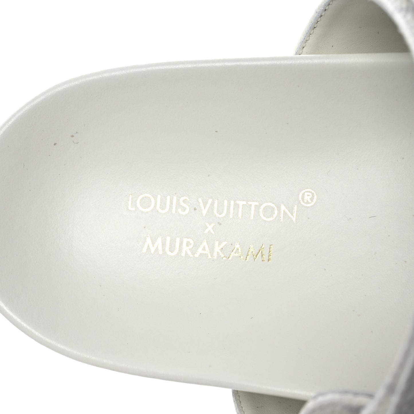 LV X TM Monogram Cerises Bom Dia Comfort Mule Sandals 38 White
