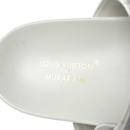 Louis Vuitton LV X TM Monogram Cerises Bom Dia Comfort Mule Sandals 38 White 9 of 11