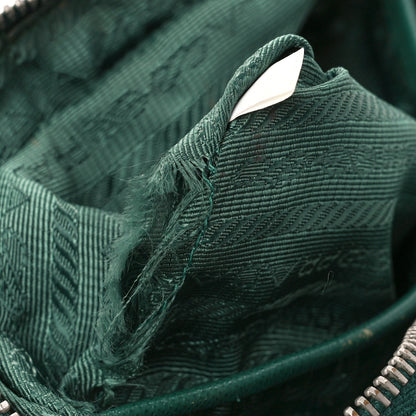 Prada Nylon Tessuto Impuntu Quilted Crossbody Bag Oleandro 12 of 14