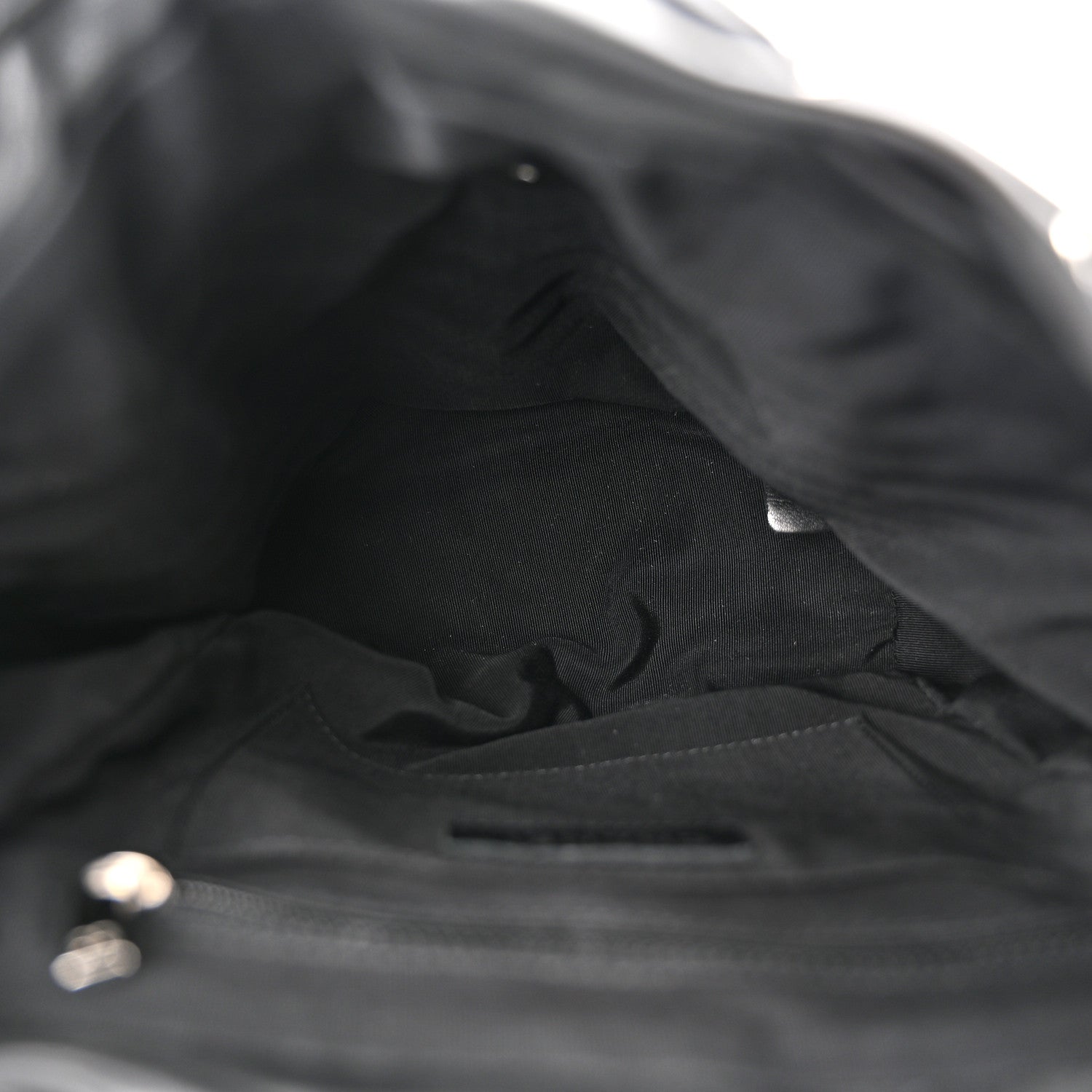 Chanel Lambskin Chevron Quilted Small Urban Spirit Backpack Black 5 of 10