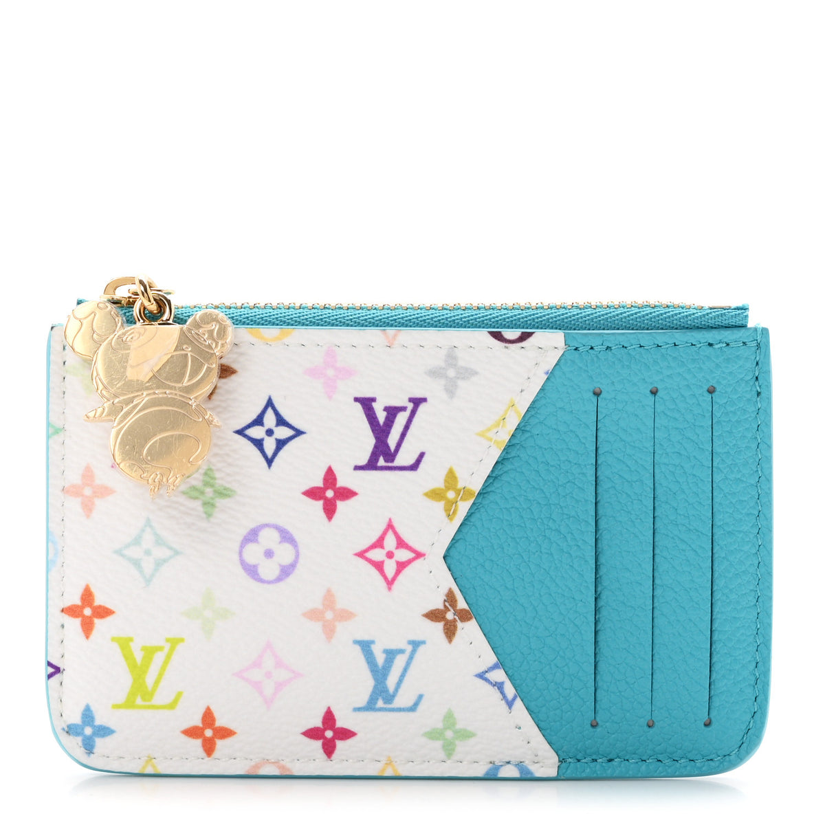LV X TM Monogram Romy Card Holder Kabira Blue
