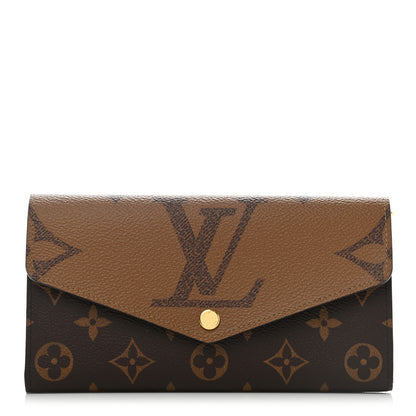 Louis Vuitton Reverse Monogram Giant Sarah Wallet 1 of 6