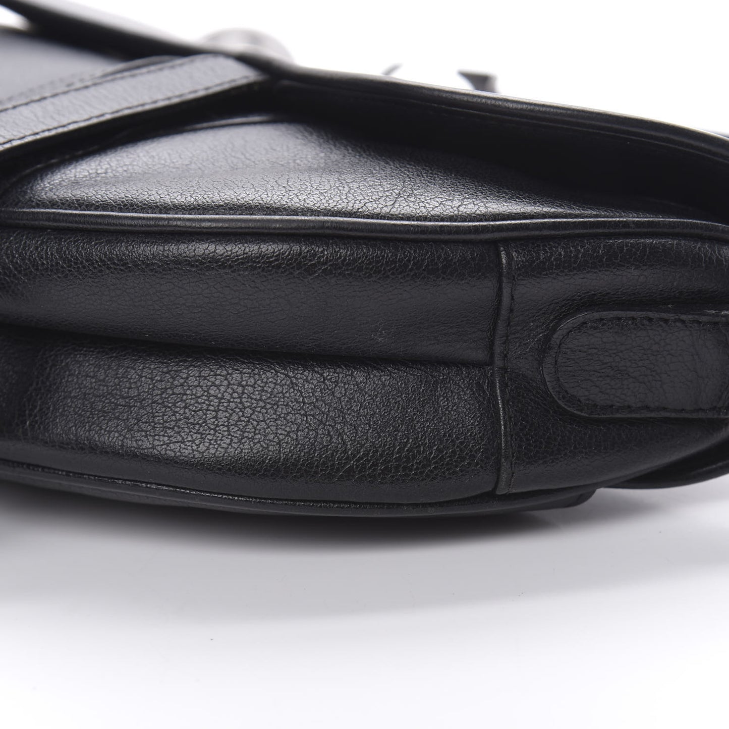 Calfskin Saddle Bag Black