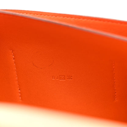 Hermes Togo Dogon Duo Wallet Orange 8 of 9