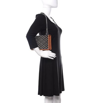 Goyard Goyardine Alexandre III Bag Black Gold 3 of 11