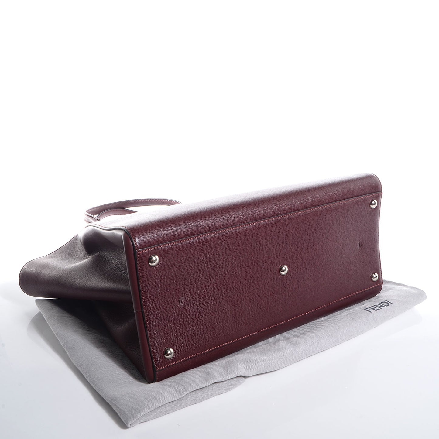 Vitello Elite Flamingo Large 3Jours Tote Bordeaux